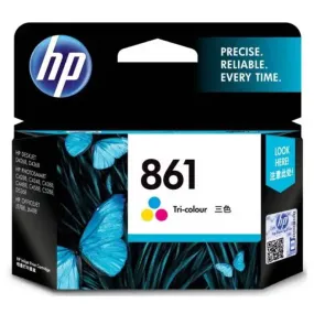 HP 861 Tri-Color Original Ink Cartridge