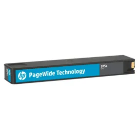 HP 975A Cyan Original PageWide Cartridge