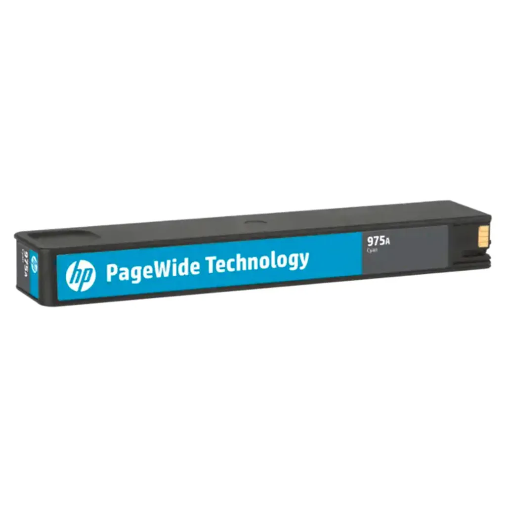 HP 975A Cyan Original PageWide Cartridge