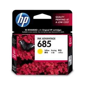 HP Yellow 3.5 ML Original Ink Advantage Cartridge 685