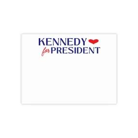 I Heart Kennedy for President Post-it® Note Pads