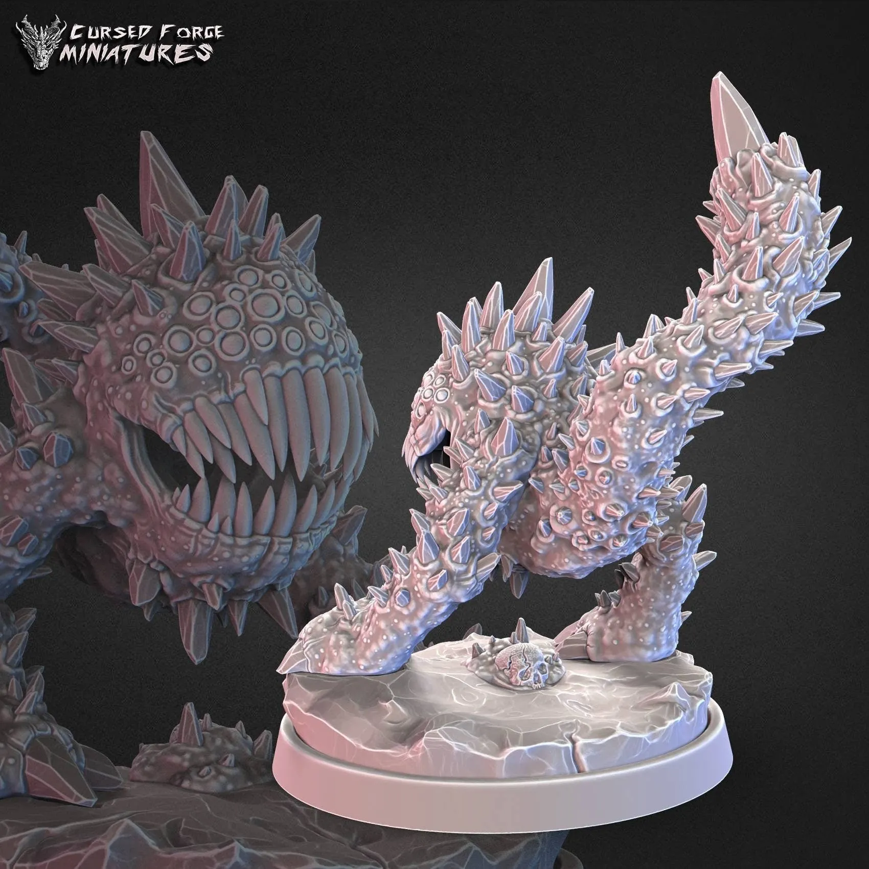 Ice golem monstrosity - crused forge miniatures - icewind dale - DND - 32mm - tabletop - miniature