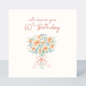 In Clover 60th Birthday Card