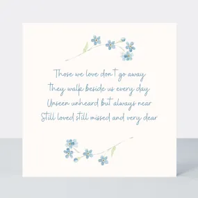 In Clover Those We Love Card