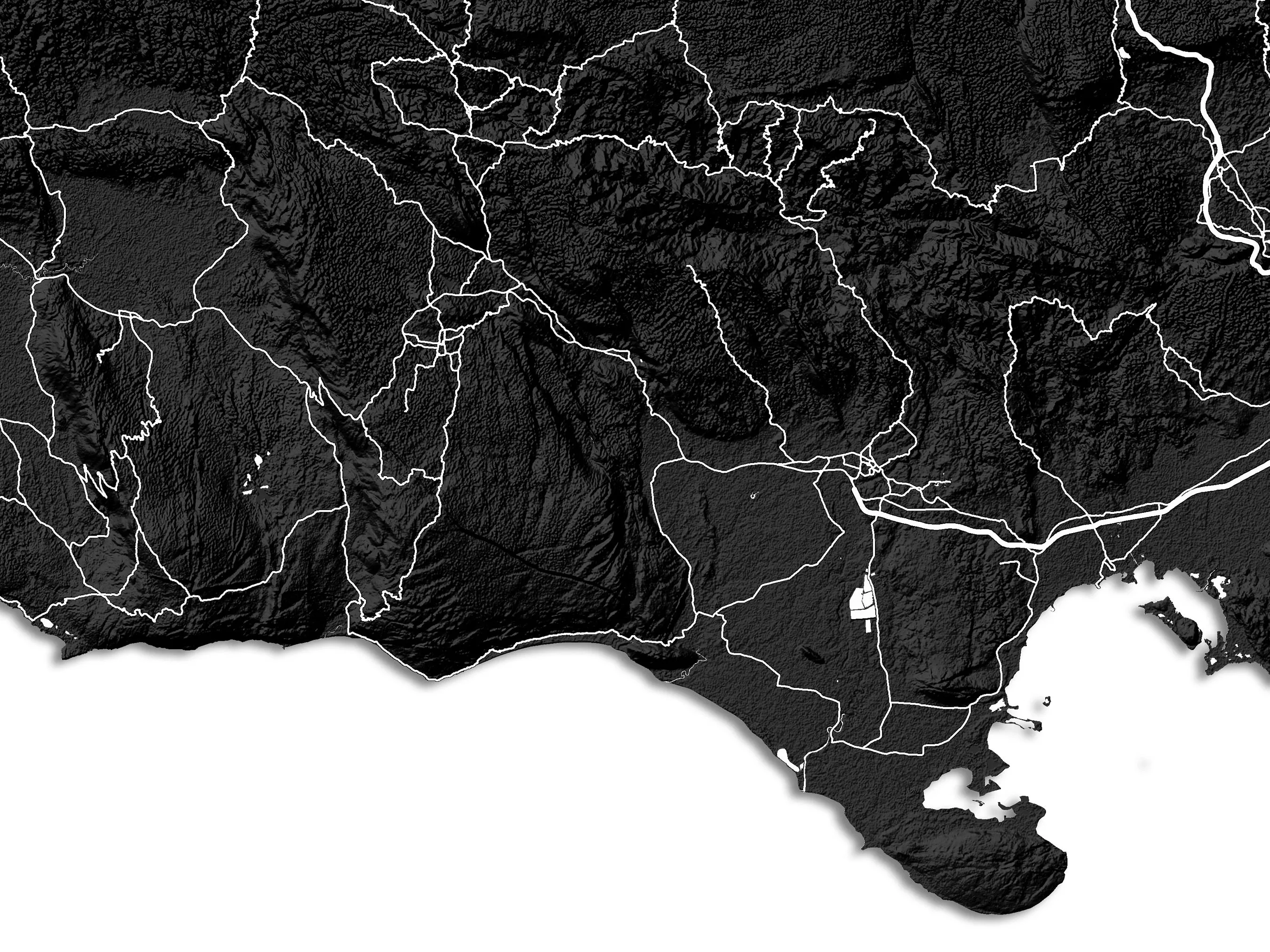 Jamaica Map Print Poster, Black and White Caribbean Island Wall Art Prints, Negril Kingston Ocho Rios Montego Bay