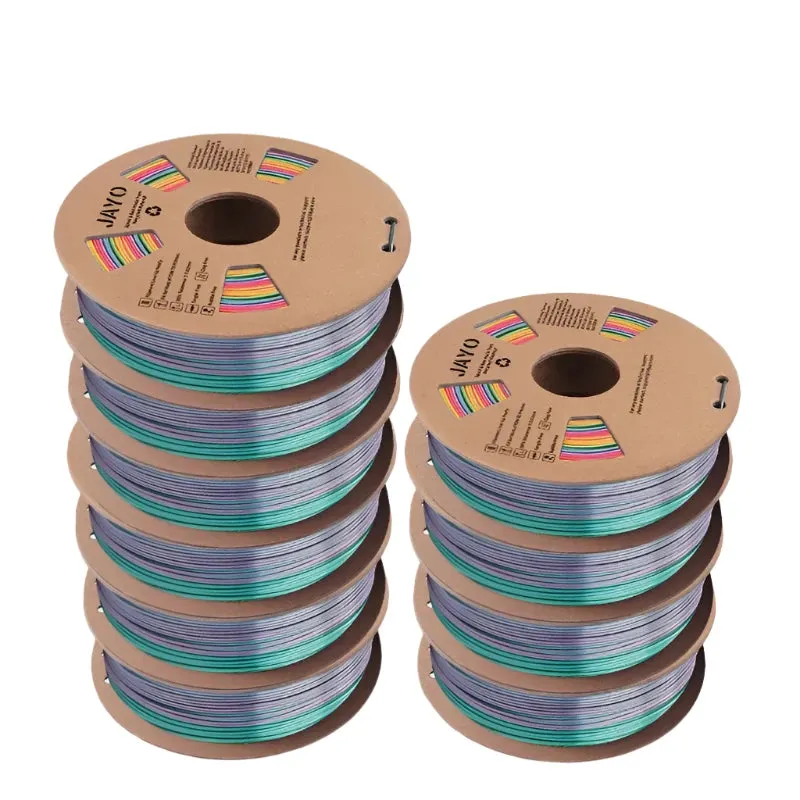JAYO PLA 10x1kg 1.75mm: High Quality 3D Printer Filament, Many Colours