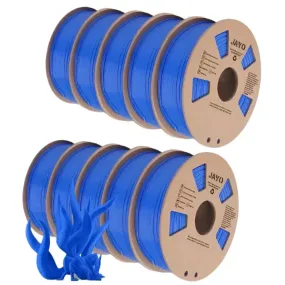 JAYO PLA 10x1kg 1.75mm: High Quality 3D Printer Filament, Many Colours