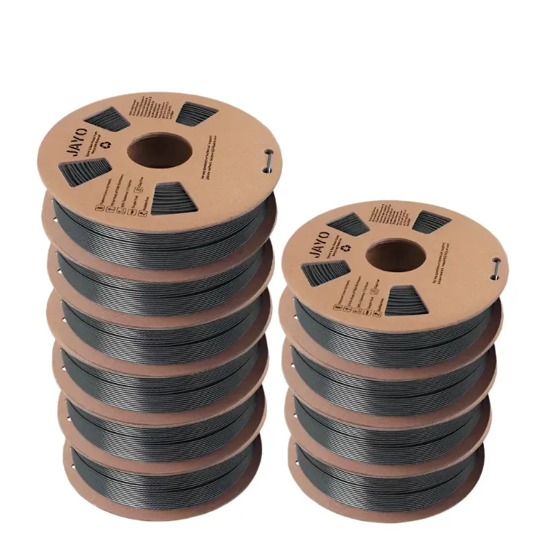 JAYO PLA 10x1kg 1.75mm: High Quality 3D Printer Filament, Many Colours