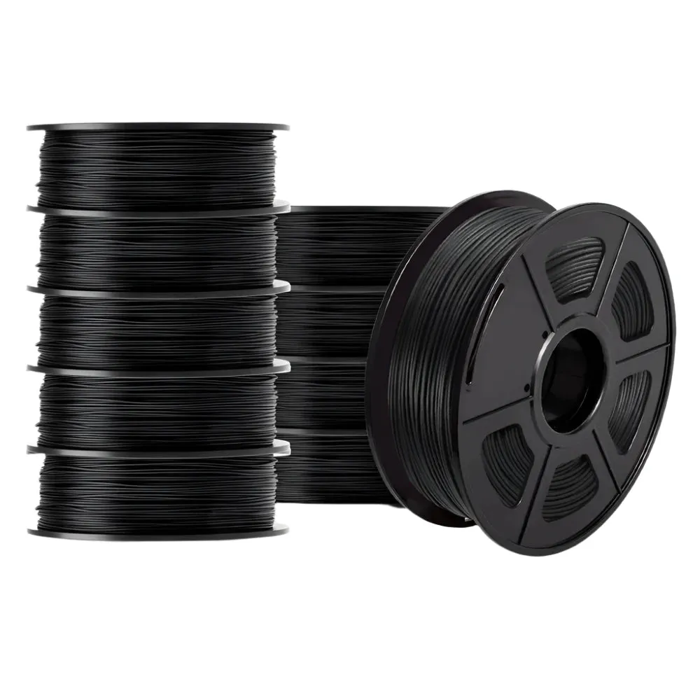 JAYO PLA CARBON FIBRE 10x1kg 1.75mm: Super Strong High Quality 3D Printer Filament