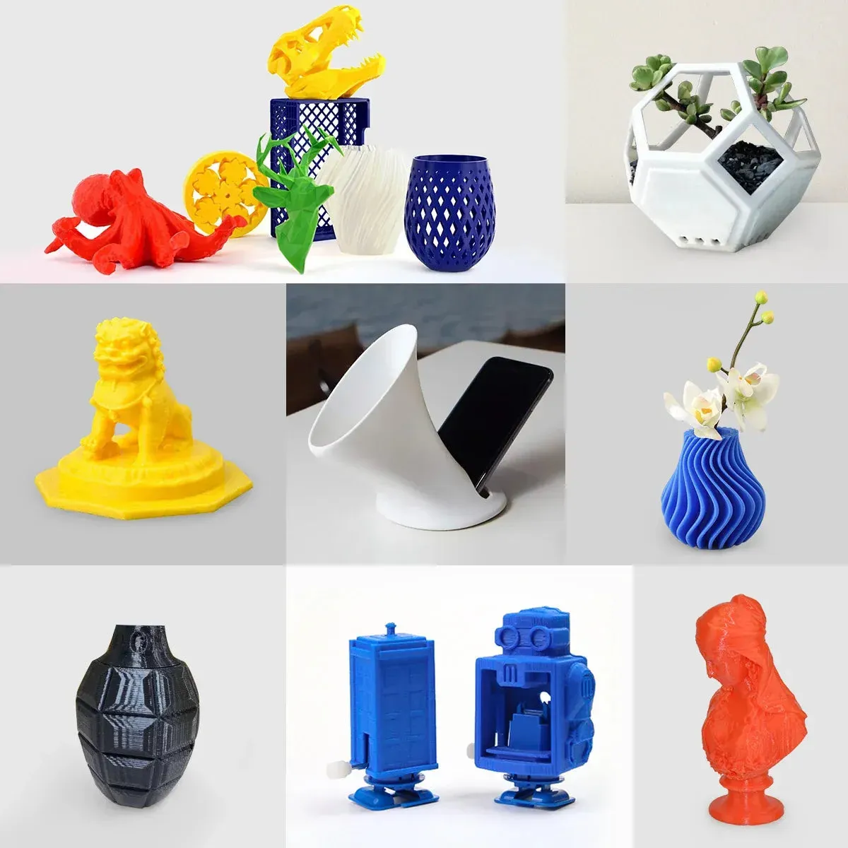 JAYO PLA MARBLE 10x1kg 1.75mm: High Quality Stone Effect 3D Printer Filament
