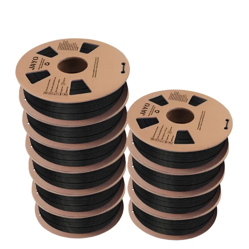 JAYO PLA MATTE 10x1kg 1.75mm: High Quality Matte Finish 3D Printer Filament