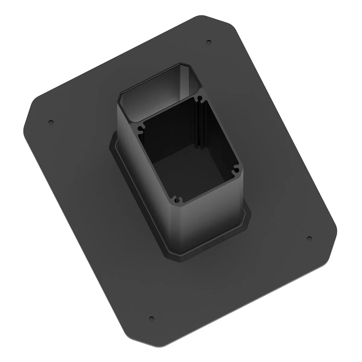 Kanto SX22 22" Tall Fillable Speaker Stands with Isolation Feet - Pair (Black)