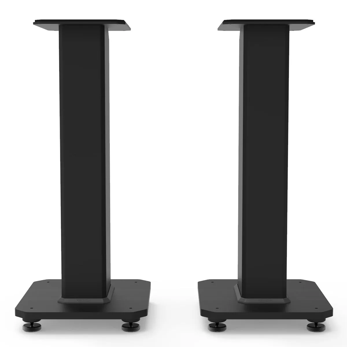 Kanto SX22 22" Tall Fillable Speaker Stands with Isolation Feet - Pair (Black)