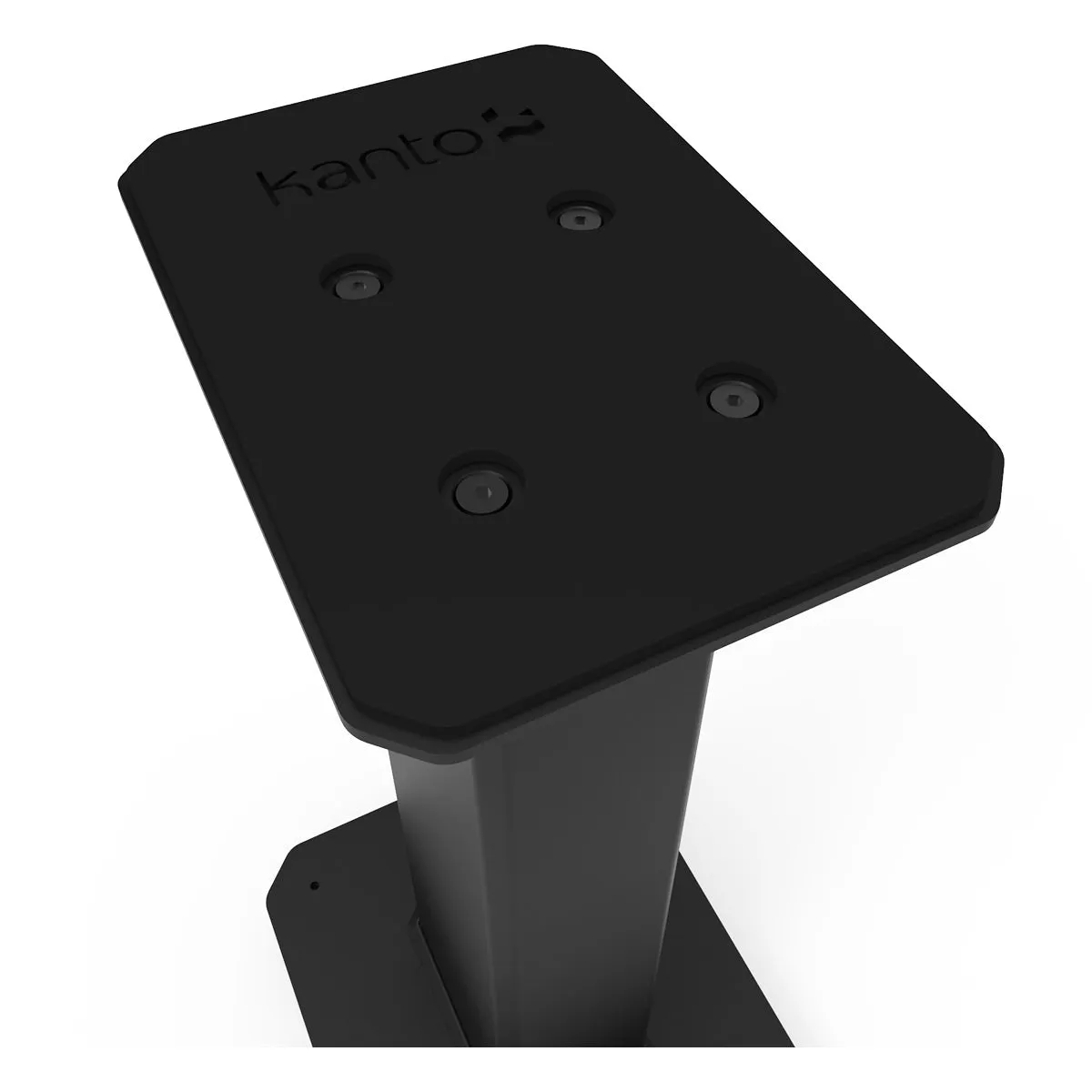 Kanto SX26 26" Tall Fillable Speaker Stands with Isolation Feet - Pair (Black)