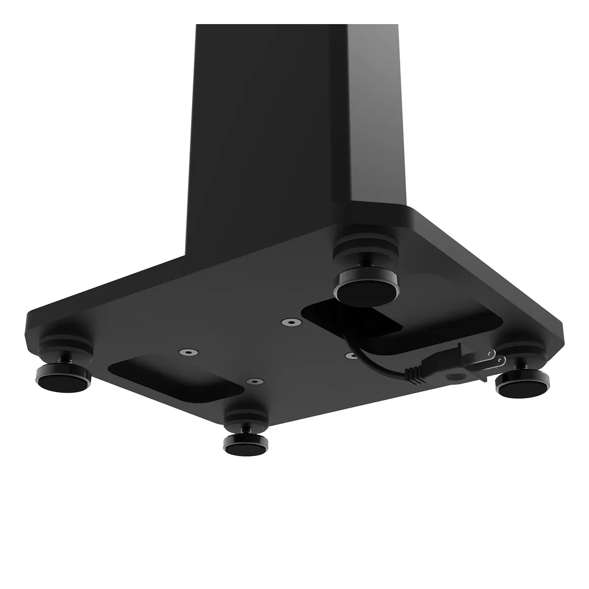 Kanto SX26 26" Tall Fillable Speaker Stands with Isolation Feet - Pair (Black)