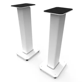 Kanto SX26 26" Tall Fillable Speaker Stands with Isolation Feet - Pair (White)