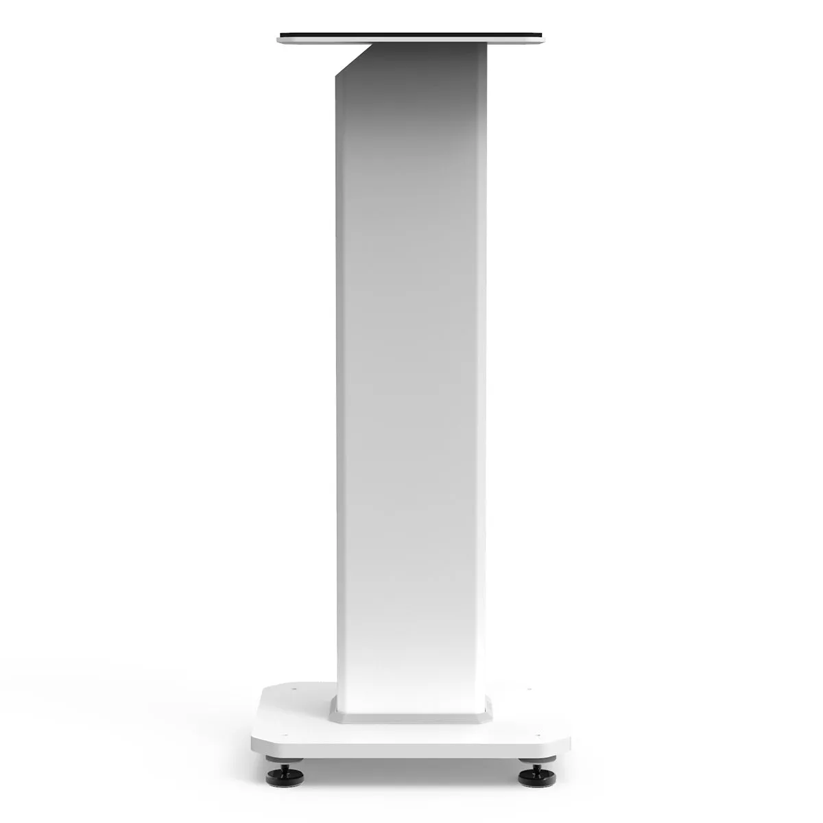 Kanto SX26 26" Tall Fillable Speaker Stands with Isolation Feet - Pair (White)