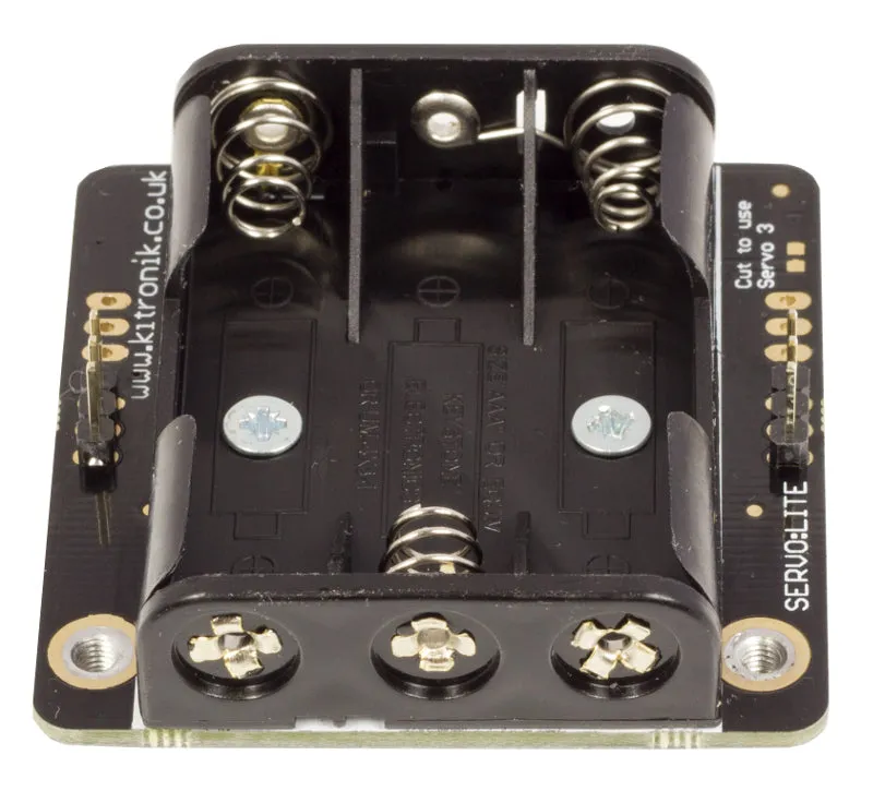 Kitronik Servo:Lite board for :MOVE mini