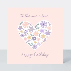Lavender Haze One I Love Birthday Card