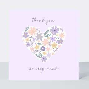 Lavender Haze Thank You Card