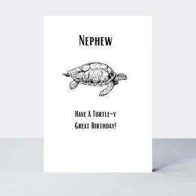 Law Of The Jungle Nephew Birthday Card