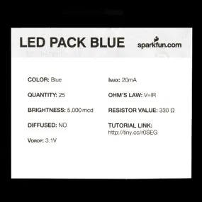 LED - Super Bright Blue (25 pack)