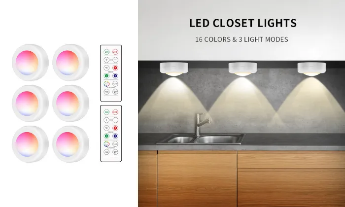 LEDs Puck Light Cabinet