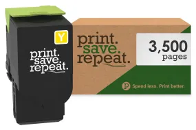 Lexmark C241XY0 Yellow Extra High Yield Toner Cartridge for C2425, C2535, MC2425, MC2535, MC2640 [3,500 Pages]