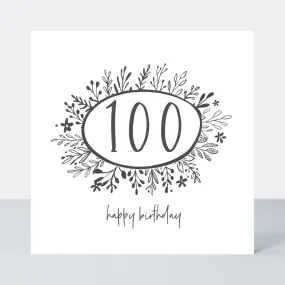 Little Words 100th Card