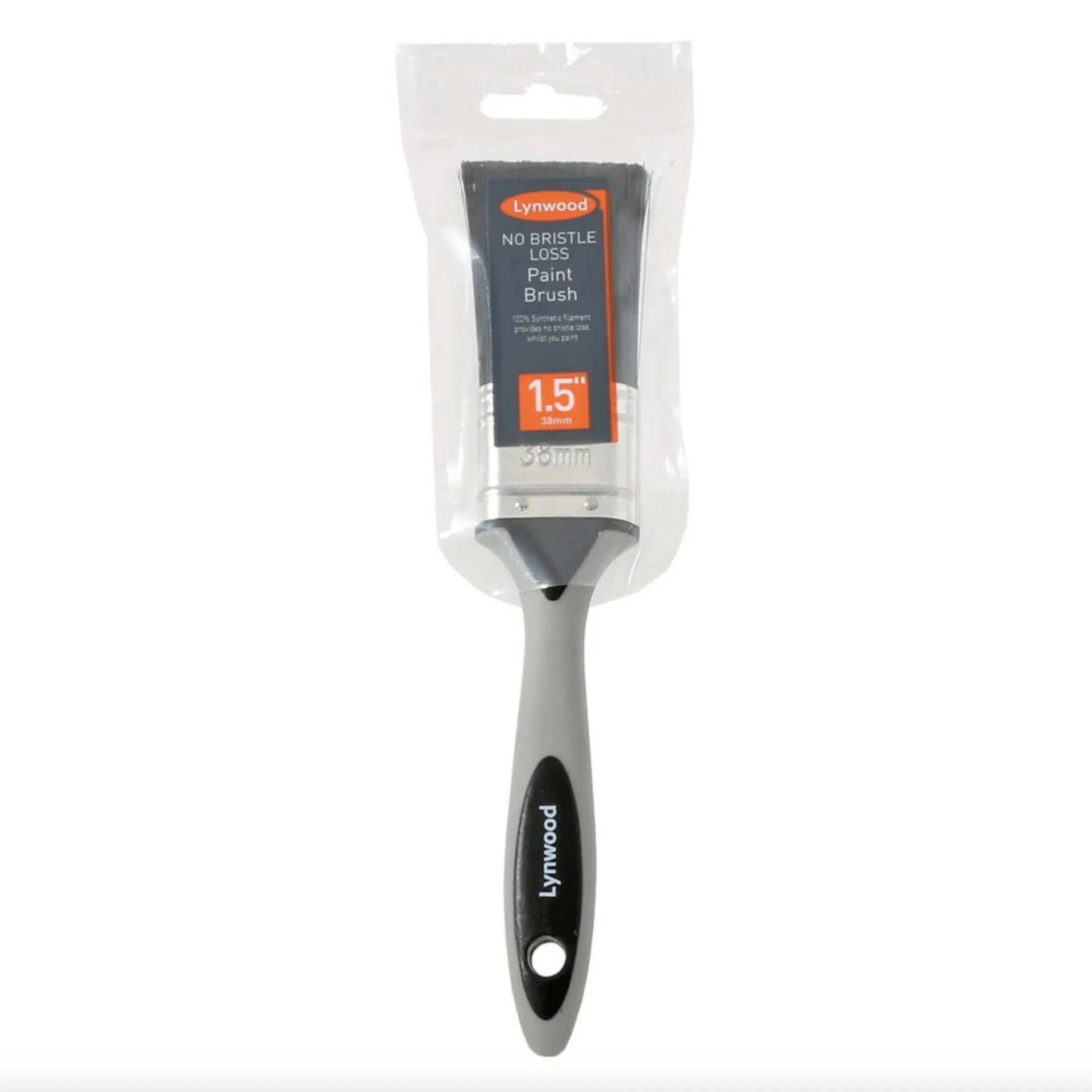 Lynwood No Bristle Loss Paintbrush Synthetic Easy Grip