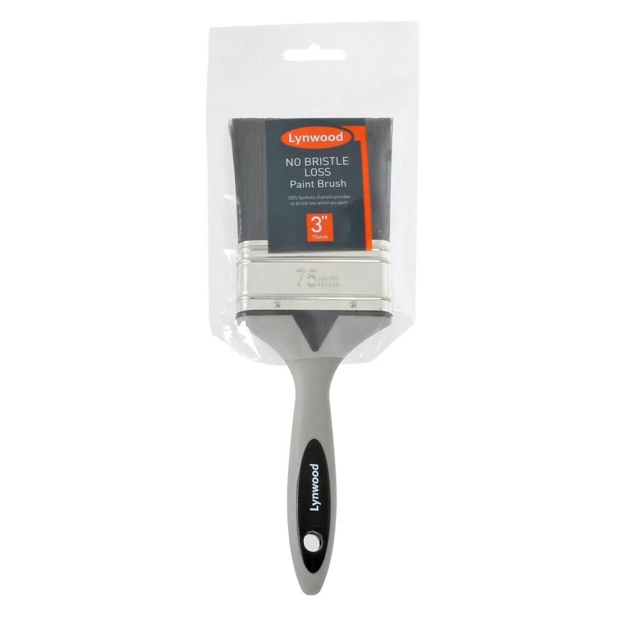 Lynwood No Bristle Loss Paintbrush Synthetic Easy Grip