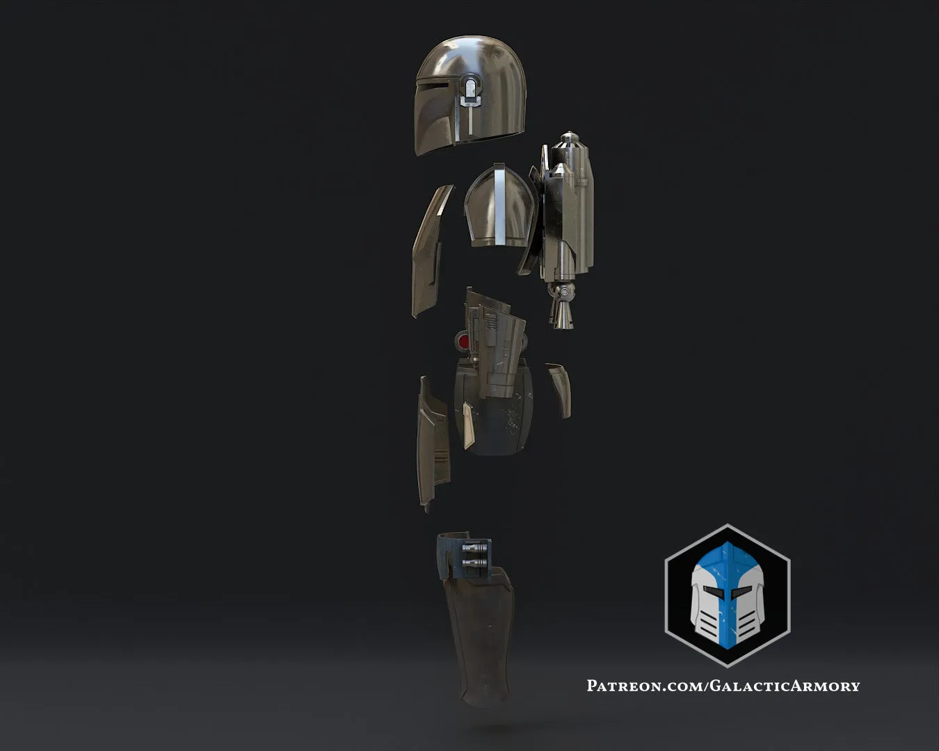Mandalorian Beskar Armor - 3D Print Files