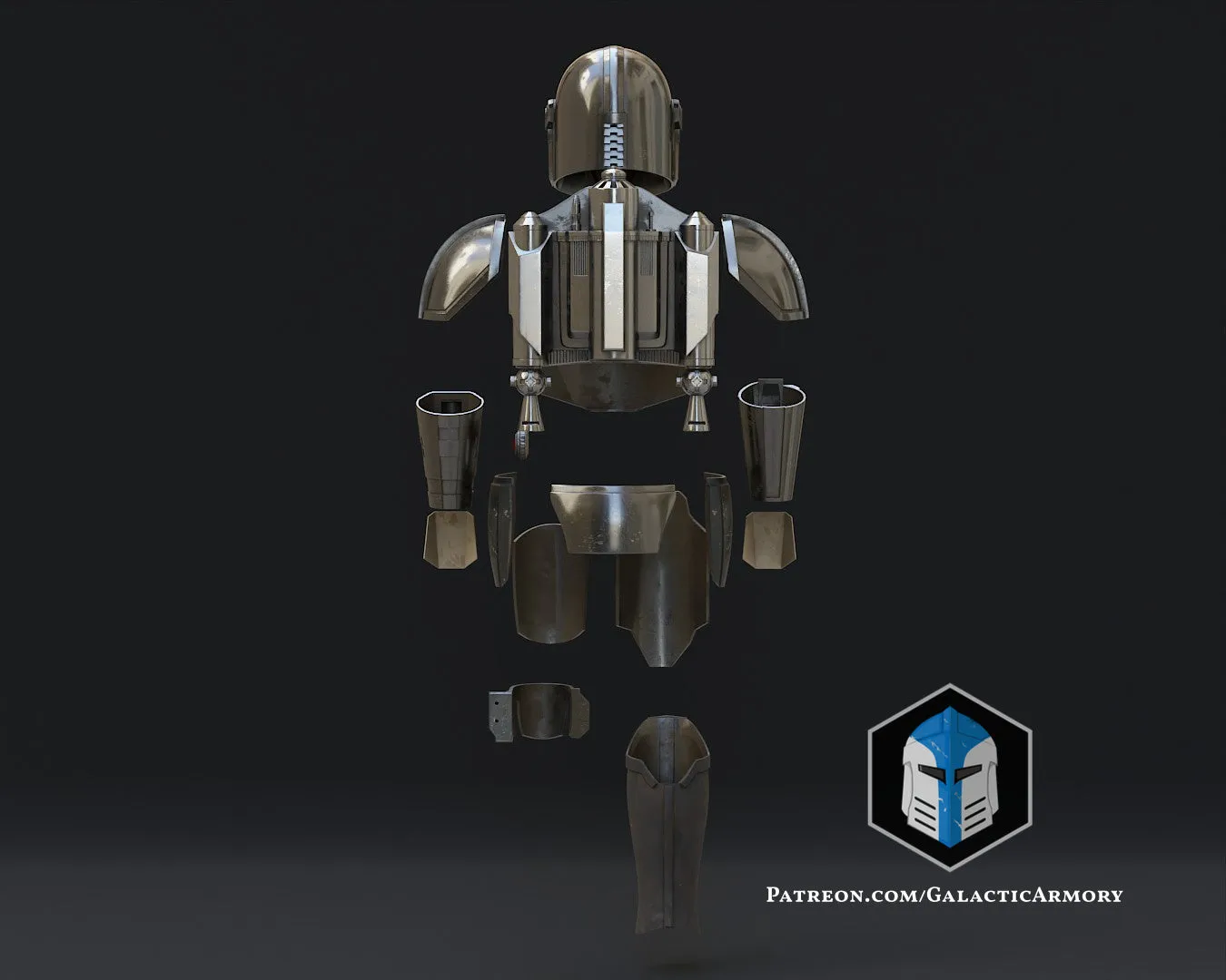 Mandalorian Beskar Armor - 3D Print Files