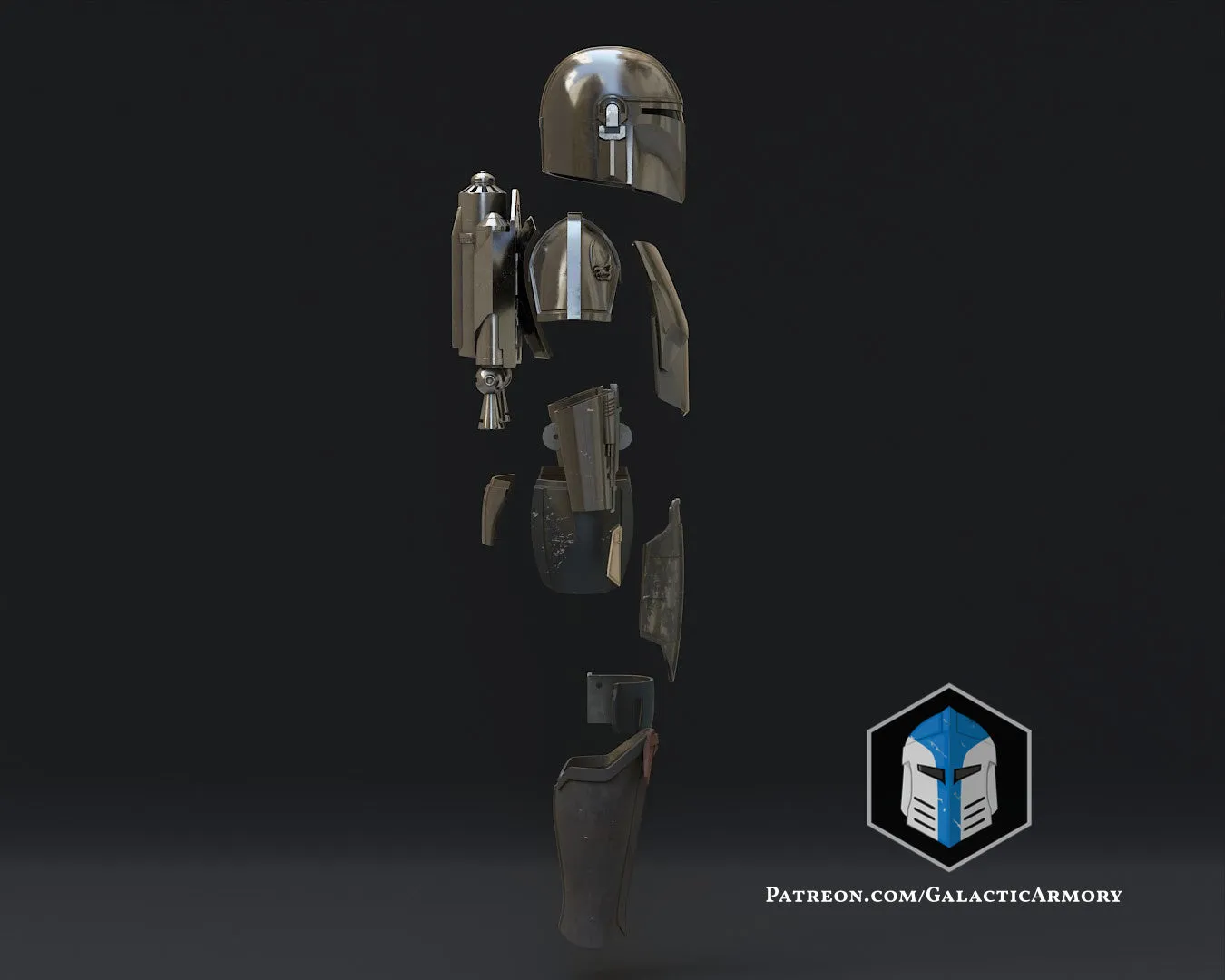 Mandalorian Beskar Armor - 3D Print Files