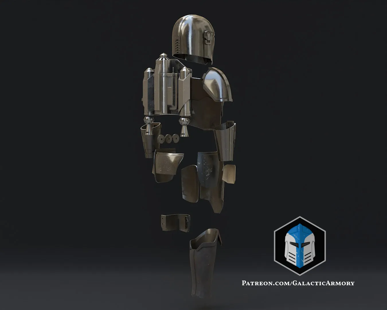 Mandalorian Beskar Armor - 3D Print Files