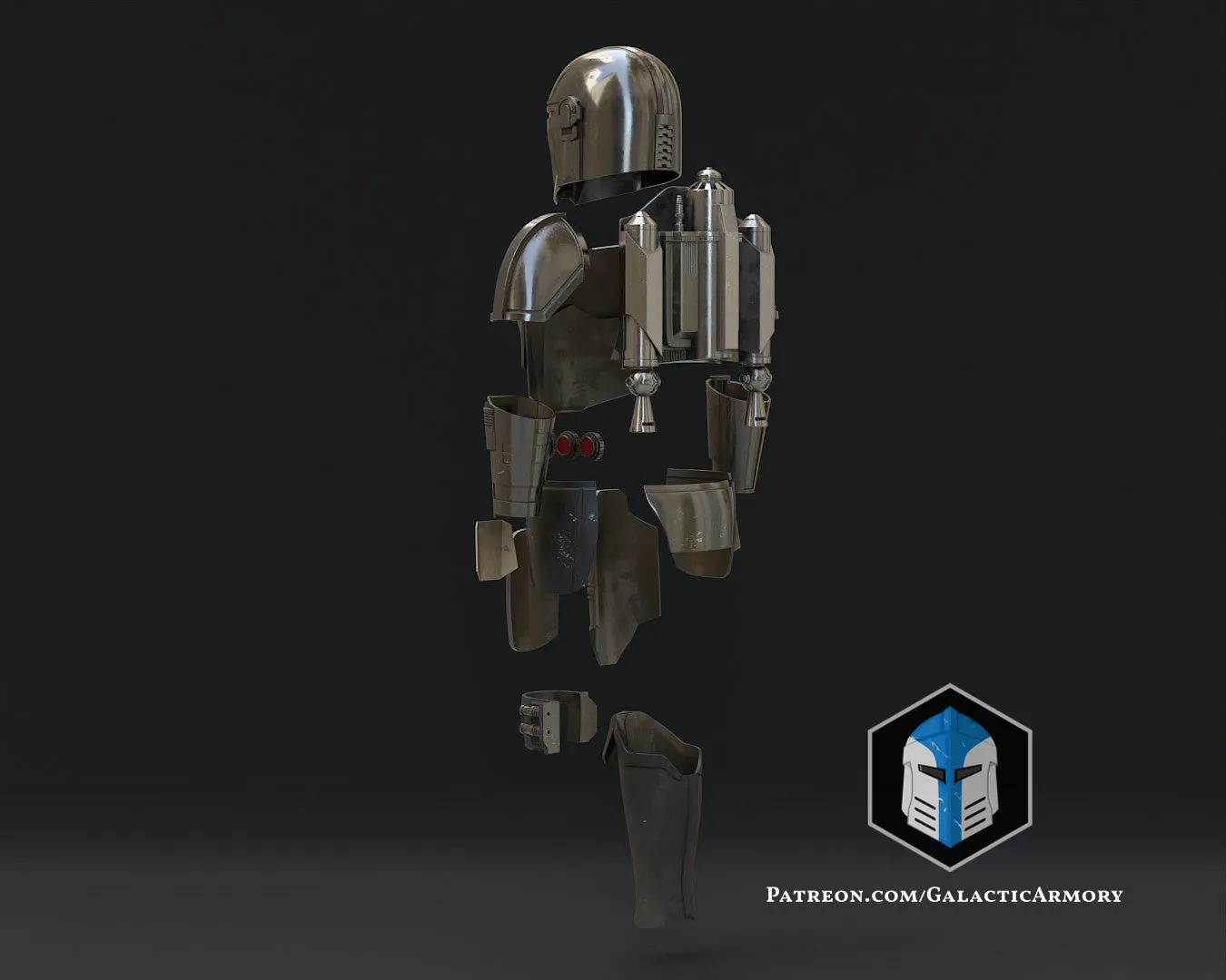 Mandalorian Beskar Armor - 3D Print Files