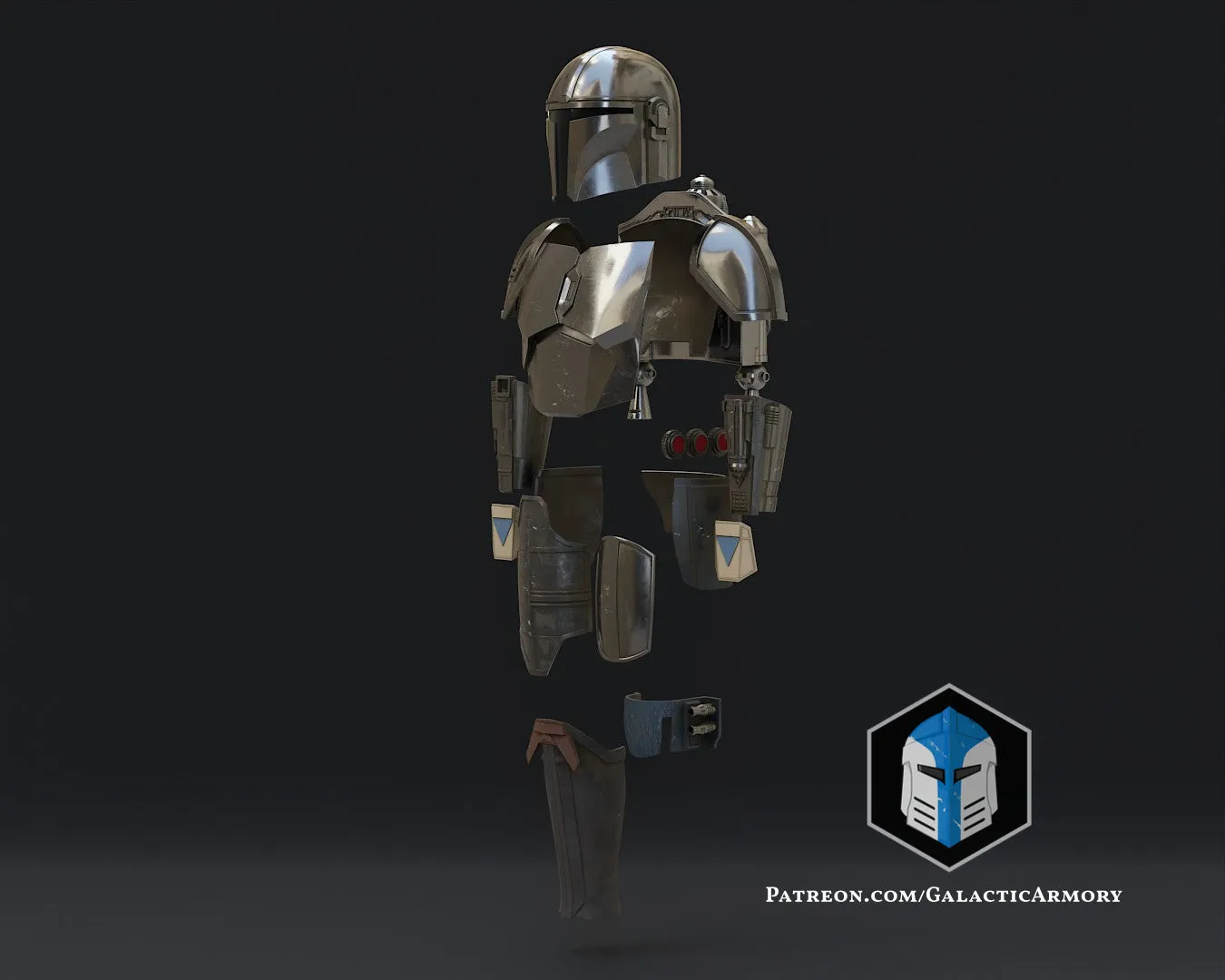 Mandalorian Beskar Armor - 3D Print Files