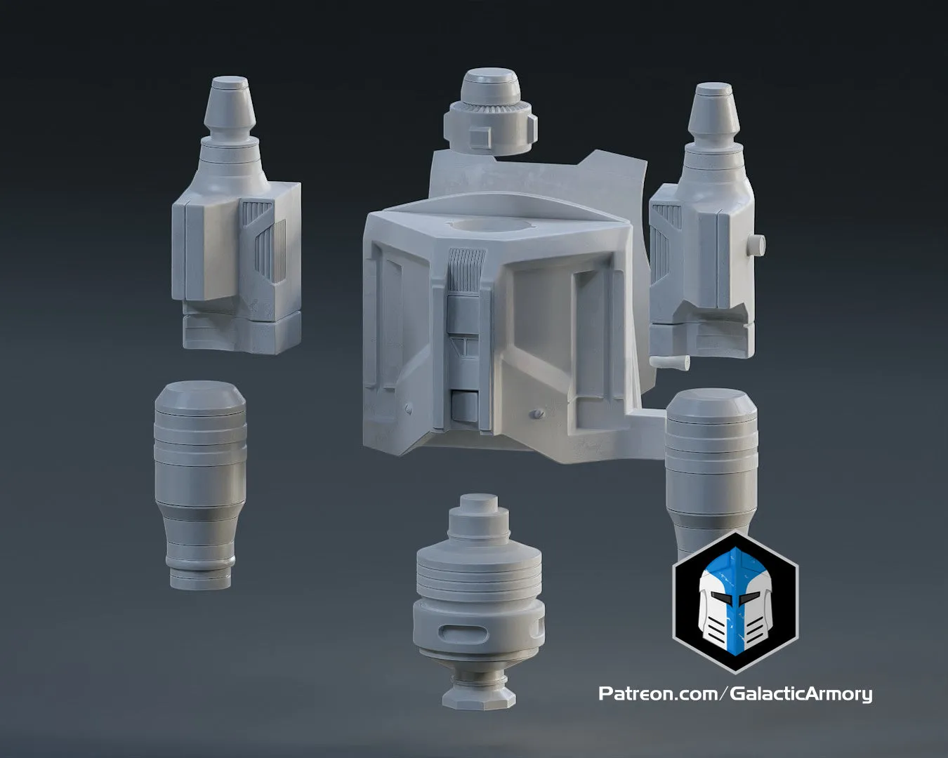 Mandalorian Heavy Armor - 3D Print Files