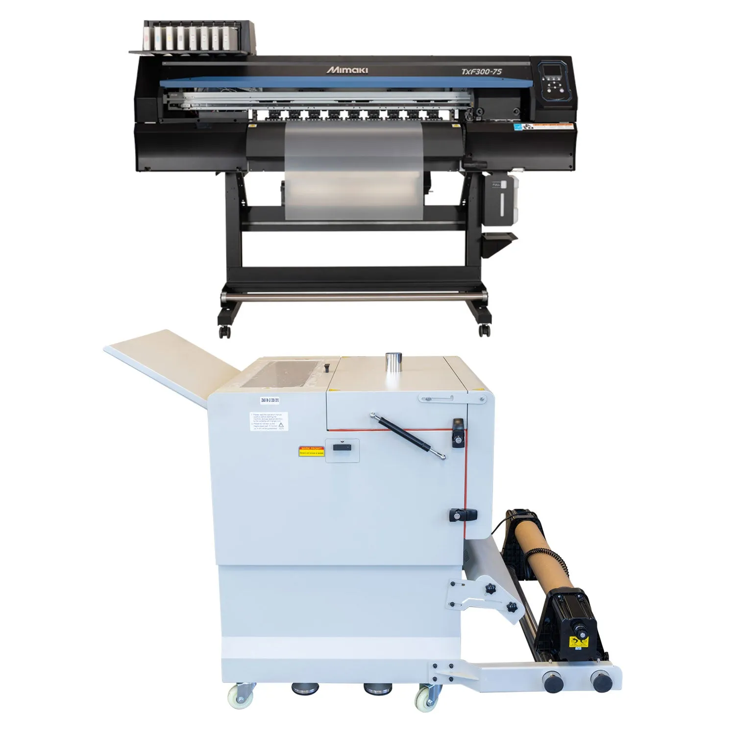 Mimaki TxF300-75 DTF Printer   24" Compact DTF Shaker Oven Package ** Includes Installation & Training