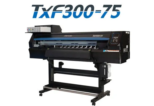 Mimaki TxF300-75 DTF Printer   32" BMAC Industries Super Shaker Package ** Includes Installation & Training