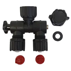 Nozzle twin