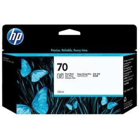 OEM HP 70 C9449A DesignJet Ink Cartridge Photo Black 130ml