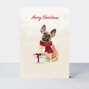 Pawfect Christmas Frenchie Card