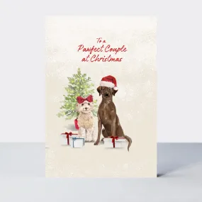 Pawfect Christmas Pawfect Couple Card