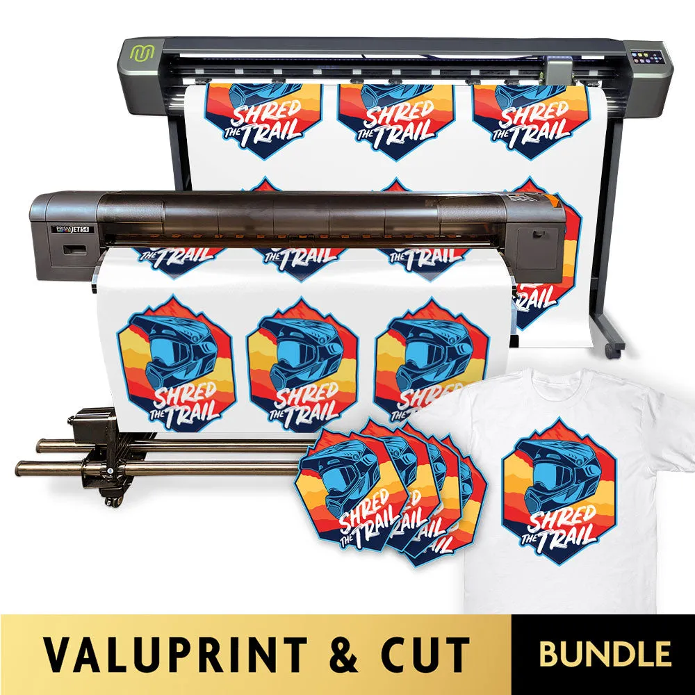 PrismJET 54 Gen2 ValuPrint & Cut Package with MUSE M60 Vinyl Cutter