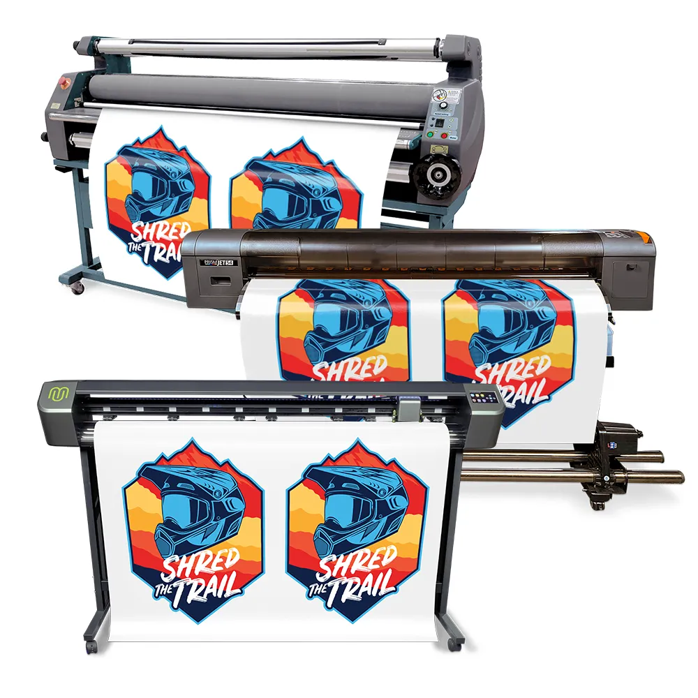 PrismJET 54 Gen2 ValuPrint, Cut Plus Starter Bundle with MUSE M60 Vinyl & EnduraLam3