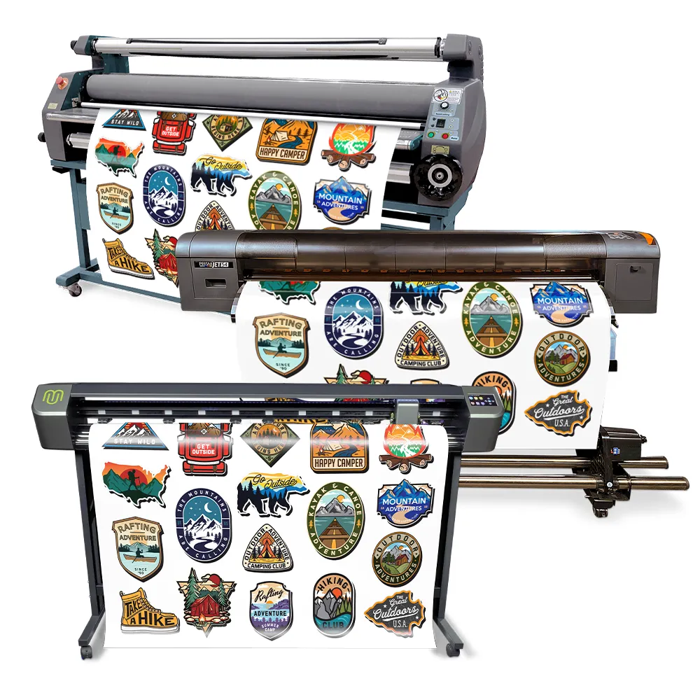 PrismJET 54 Gen2 ValuPrint, Cut Plus Starter Bundle with MUSE M60 Vinyl & EnduraLam3