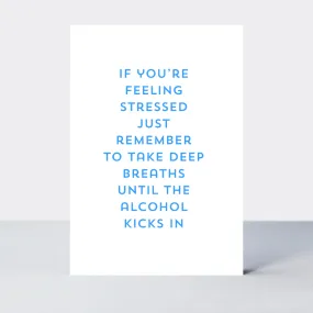 Quip Deep Breath Card