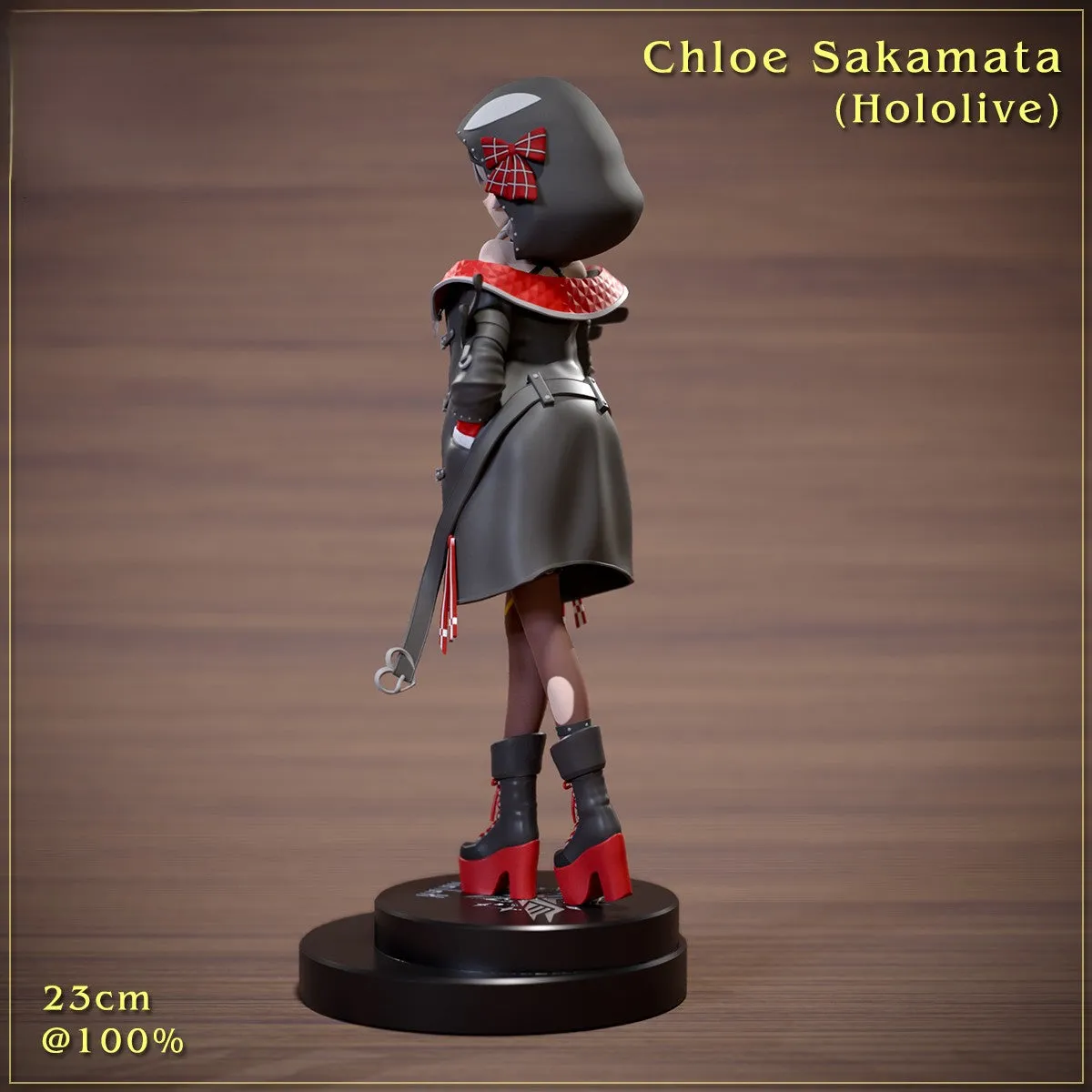 R213 - Hololive Vtuber character design, Cloe Sakamata, 3d stl files instant download
