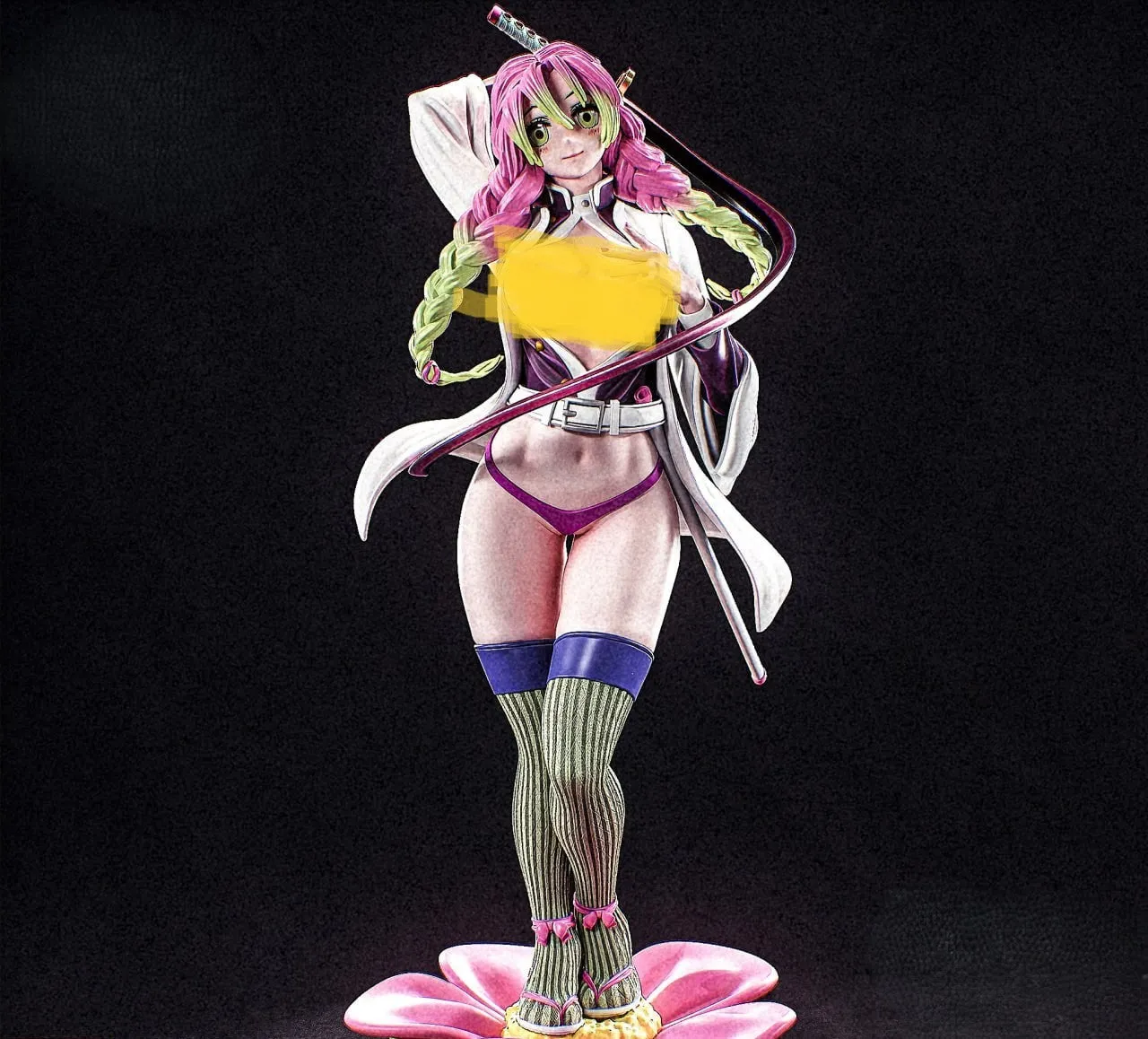 R223 - Anime character design, Mitsuri Kanjiro NxSF character design, 3d stl instant download files